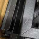 Somdot Black Nightstand with Charging Station and LED Light, Wide 5 Drawers Dresser for Bedroom with Fabric Bins and Open Shelf for Bedroom Kids Closet Dorm Guest Room, Black (11.4"D x 26.2"W x 27.8"H (5 Drawers))