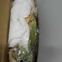 Set of 4 Christmas Velvet Cabinet Ribbon Bows 78 Inch Festive Large Xmas Bow Artificial Front Door Holiday Ribbons for Party Furniture Room Kitchen Decorations(Multicolor)