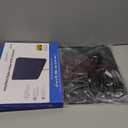 TV Antenna Indoor, Digital Amplified Indoor HDTV Antenna, 1080p VHF UHF Television Local Channels Detachable Signal Amplifier and 16.5ft Long Coax Cable (Black)