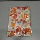 7 x Fall Garden Yard Flag 28 x 40 Inch Outside Double Sided Burlap Pumpkin Rugby Maple Leaf Welcome Flag Farmhouse Holiday Patio Lawn House Outdoor Decorations (Multicolor)