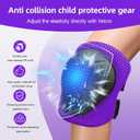 Knee Pads for Kids， Knee Pads and Elbow Pads Set Toddler 3-10 Years Protective Gear Set for Girls Boys with Wrist Guards for Skating Cycling Bike Rollerblading Scooter