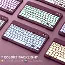 Harvopu Compatible for iPad Air 11 Inch/Air 5th 4th Generation Case with Keyboard - Folio Keyboard Cover with Pencil Holder for iPad Air 11-inch M4/M3/M2 (2026/2025/2024), Air 5/Air 4 (Mulberry)