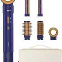 5 in 1 Multi Hot Air Styler Wrap, 110,000 RPM High-Speed Hair Dryer Brush with Auto Wrap Curlers & Blow Dryer Brush, Fast Drying & Frizz-Free Styling, No Heat Damage for Women