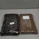 iceROSE Fleece Lined Tights Women - Sheer Black Thermal Leggings Thick Warm Pantyhose Fake Translucent Dress for Cold Winter (Large-X-Large)