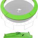 Kangaroo Hoppers Universal 12/14/15FT Trampoline Replacement Safety Pad, Waterproof Surround Spring Foam Cover for Round Frame