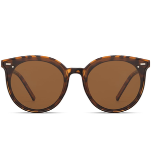 Livho Polarized Sunglasses, Retro & Oversized Shades for Women with Round Lenses