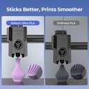Soleyin PLA Filament 1.75mm, Neatly Wound 3D Printer Filament 1kg Spool (2.2lbs), High-Speed Printing, Dimensional Accuracy ±0.02mm, Strong Toughness No Warping, Fit Most FDM 3D Printers,Black