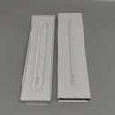 Apple Pencil Pro: Latest Model - Device Compatibility Check Required - Pixel-Perfect Precision, Tilt and Pressure Sensitivity, Ideal for Note-Taking, Drawing, and Art. Charges and Pairs Magnetically