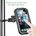 Hamdril UTV Phone Mount with Waterproof Protector, 360 Degree Adjustable Holder, Compatible with 1.5-2inch Roll Bar SXS/Polaris RZR 900 1000 XP/Can-am for 4.0"-6.3" Cell Phone