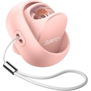 SURITCH Case for Loop Earplugs, Portable Storage Container for Earplugs & Accessories, Pink