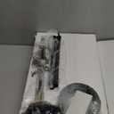 OYEARS Modern Industrial Desk Lamp for Reading LED 22.2 Metal Table Lamp Light for Office Bedroom Study Room Living Room Nightstand Bedside Lamps Gold and Matte Black Accent (Black, Bulb Included)