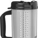 Mugs N Coffee 32 oz Travel Mug  Black Hospital Mug for Cold Drinks  Double Wall Insulated, Large Handle  BPA-Free, Leak-Resistant  Includes Lid and Straw  Made in USA
