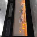 70" TV Stand for Living Room, Modern Entertainment Center & Media Console, Fits TVs up to 80", Storage Cabinet with Shelves, 36" Electric Fireplace with LED Flame (All Black)