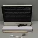 GeckoMan Quiet Hybrid Spectrum 20W Indoor Bug Zapper Indoor Fruit Fly Traps for Indoors Mosquito Zapper Electric Fly Zapper for Home Moth Light Gnat Insect Killer with 2 Replacement Bulbs