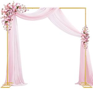 Amazon.com : Wokceer 8x8FT Backdrop Stand Heavy Duty Pipe and Drape Kit with Base, Square Adjustable Backdrop Stand for Wedding Birthday Party Photo Booth Background Photography Exhibition Decoration : Electronics