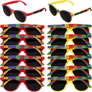 Relaxweex Sunglasses Party Favors Bulk Cute Cartoon Summer Sunglasses for Birthday Party and Outdoor Activity