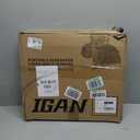 IGAN Small Inverter Generator Tent Cover While Running, Compatible for Honda and Most 1000~2300 Watts Generators, Portable Outdoor All-Weather Tarpaulin Cover for Rain, Black