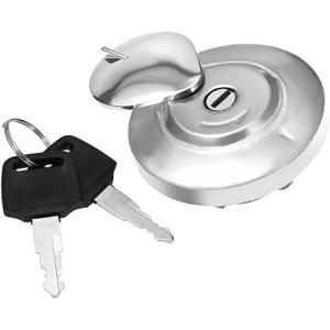 Fuel Gas Tank Door Cover Cap Fuel Door Cover+Key Fit for Honda Shadow Rebel MAGNA VTX VT600 750 1100 1300