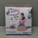 Magnetic Fishing Game Toys, Rotating Board Game with Music Including 45 Fishes and 8 Fishing Poles, Christmas Party Game Toys for Kids Age 3 4 5 6 7 and Up