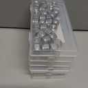 6 x 20Pieces 1/2"-13 Inch Nylon Lock Nuts,SpzcdZa 304(A2-70) Stainless Steel LockNuts for Industrial and Construction Fasteners;Standard Metric Thread Nylock Nuts