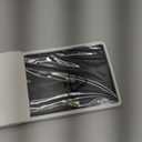 Samsers Foldable Bluetooth Keyboard with Touchpad - Portable Wireless Keyboard with Holder, Rechargeable Full Size Ultra Slim Pocket Folding Keyboards for Android Windows iOS Tablet & Laptop - Black (BT x1)