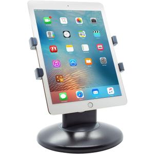 Kantek Tablet Desk Stand, Adjustable, Stable Weighted Base, Compatible with Most 7" to 10", Apple iPad, Air, Mini, Galaxy Tab 7"-9.7" Kindle Fire 7" or HD 6, E Readers, Rotating Secure Support