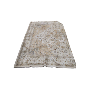 Area Rug 120x92 In Rugs for Living Room-Beige Machine Washable Rug-Soft Living Room Rug-Vintage Non Slip Carpet-Rugs for Bedrooms Dining Room Living Room Office