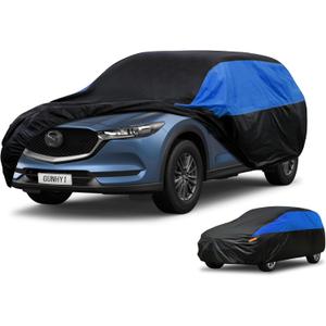 GUNHYI Mazda Car Cover Custom Fit Mazda CX5 CX-5 Waterproof All Weather, Lightweight Full Car Cover Outdoor Sun UV Rain Dust Snow Wind Protection