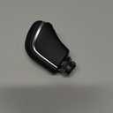 QianBao Gear Shift Knob Head Cover Compatible with Toyota Camry 2018-2024 Corolla 2018-2023 Avalon 2019-2023 CHR 2022-2023 Automotive Shift Lever Car Interior Accessories Black Silver ﻿