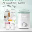 Momcozy Baby Bottle Warmer for Breast Milk Formula Food, Fullest Nutrients Preserved, Fast Heat, Night Light for Nighttime Breastfeeding, One-Touch Easy Use, Newborn Essentials Supplies Gift for Mom