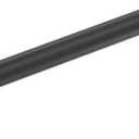 Amerock Balon 6-5/16 inch (160mm) Center-to-Center Matte Black Cabinet Pull, BP37485MB