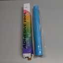 HTVRONT Light Blue Permanent Vinyl - 12" x 14 FT Glossy Blue Permanent Vinyl Adhesive Vinyl Roll Compatible with Cricut Cutting Machine, Silhouette, Cameo Cutters, Scrapbooking, Craft, Die Cutters