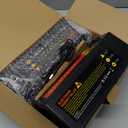 2 Pack Electric Mouse Trap Zapper Powerful Rat Traps Indoor for Homes with Anti-Escape Door,Effective & Reusable Humane Rodent Zapper Electric Mice Trap Shock Killer for Home Kitchen Garage,No Touch