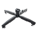 Christmas Tree Stand with Wheels, Metal Artificial Rolling Christmas Tree Stand for 3 to 5 ft Artificial Trees，Locking Wheels(16'', Φ0.94)