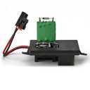 Blower Motor Resistor 89019089 | Compatible with 1999-2006 Chevy Silverado/GMC Sierra | 2000-2002 GMC Yukon, Replaces# 15305077, 89019089, 22807122 973-004(2 Holes Mounting Flange and 7 pins)