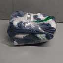 OLANLY Bathroom Rugs 24x16, Soft and Absorbent Microfiber Bath Rugs, Non-Slip Shaggy Shower Carpet, Machine Wash Dry, Bath Mats for Bathroom Floor, Tub and Shower, Navy