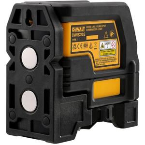 DEWALT Laser Level, Cross Line and Spot Laser, Green (DW0822CG)