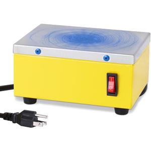 Plate Demagnetizer Tool Metal Demagnetizer 6.2 x 4.7 Degaussing Machine for Tool Dies Cutters (100, Watts)