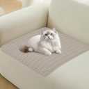 Dog Couch Cover Protector, Sofa Covers for Pets Washable, Non Slip Pet Couch Cover Waterproof, Furniture Covers for Pets, Dog Cover for Couch. (Brown, 30" x 30")