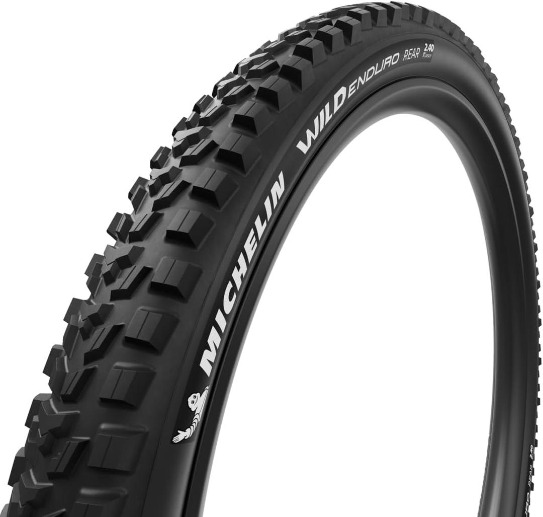 Michelin Wild Enduro Tubeless Bikes Tires & Tubes  MTB Performance, Gravity Shield Casing, Magi-X & Gum-X Compounds, E-Bike Ready (27.5 x 2.80 Rear, Black)