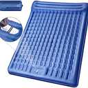 LILTSDRAE Camping Sleeping Pads，Extra Thick 5 Inch Inflatable Sleeping Mat with Pillow Built-in Pump，Oversized Air Mattress Super Portable for Backpacking Hiking, Tent, Traveling