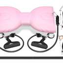 Waist Twist Machine Exercise,Ab Twist Board with Pilates Bar & Resistance Bands,Noiseless Ab Workout Machine For Women&Men Burn Fat,330 Lbs Capacity Fitness Exercise Equipment For Home.