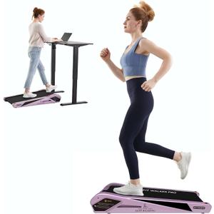 Egofit Walker Pro/Plus Under Desk Walking Treadmill for Working from Home, Compact Walking-Only Treadmill with Fixed 5% Incline for Office Use, Quiet Operation, App & Remote Control, Desktop Not Included