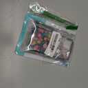 DJSOK Case Compatible with iPhone 13 Mini,H Black Cat in Flowers with Four Corners Shockproof Protection Soft TPU Bumper and Hard PC Pattern Back Case for iPhone 13 Mini