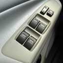 HIGH FLYING for Toyota Tacoma 4dr 2005-2011 Main Driving Master Window Switch LED Illumination with Auto Down/Up Function 1set (White Lighted)
