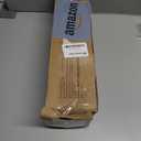 Gold Double Curtain Rods 32 to 58 Inch (2.6-4.8ft), USFOOK Blackout Wrap Around Curtain Rods for Windows 20 to 54 Inches, 6/8 Inch Room Darkening Curtain Rod, Decorative Rods for Home