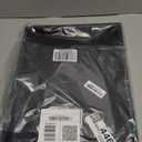 17.7 x 13 Inches Extra Large Solid Wood Serving Tray for Tea Coffee Table Snack Food Meals Serving Plate Kitchen Party Bar Breakfast Server with Raised Edges Black Wooden Decorative Ottoman Tray