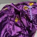 Kids Wizard Witch Cloak With Hat And Wand, Halloween Boys and Girls Cape Costume Props for Cosplay Party Fancy Dress (3pcs Witch Set - Purple)