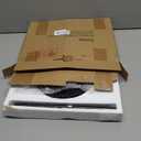 COVLON Metal Drink Table, Black Side Table, Modern Martini Table Small End Table for Small Spaces, Living Room, Sofa Couch, Patio, Black