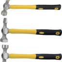 DAYUAN 7Pcs Auto Body Repair Kit, Craft Panel Beating Hammer and Dolly Set Hammer Dent Body Fender Tool